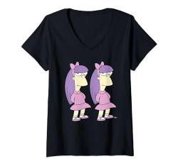 The Simpsons Sherri and Terri Twins T-Shirt mit V-Ausschnitt von The Simpsons