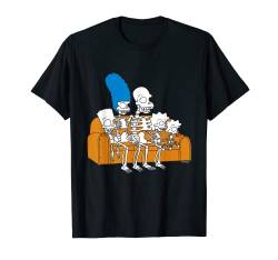 The Simpsons Skeletons Treehouse of Horror Couch Gag T-Shirt von The Simpsons