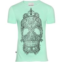 The Skulls Society Kurzarmshirt Arabesque Skull von The Skulls Society