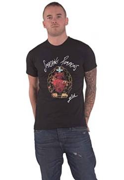 The Smashing Pumpkins T Shirt Souvenir Band Logo Nue offiziell Herren Schwarz XXL von The Smashing Pumpkins