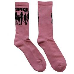 The Spice Girl Socken Silhouette Nue offiziell Unisex Rosa Ankle (UK SIZE 7 - UK Size 7-11 von The Spice Girl