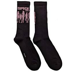 The Spice Girl Socken Silhouette Nue offiziell Unisex Schwarz Ankle (UK SIZE UK Size 7-11 von The Spice Girl