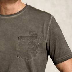T-Shirt men - mit Tasche Mountain von The Spirit of OM