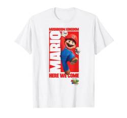 The Super Mario Bros. Movie Mario Mushroom Kingdom Poster T-Shirt von The Super Mario Bros. Movie