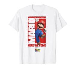 The Super Mario Bros. Movie Mushroom Kingdom Here We Come T-Shirt von The Super Mario Bros. Movie