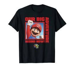 The Super Mario Bros. Movie Our Big Adventure Begins Now! T-Shirt von The Super Mario Bros. Movie