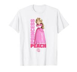 The Super Mario Bros. Movie Princess Peach Portrait T-Shirt von The Super Mario Bros. Movie