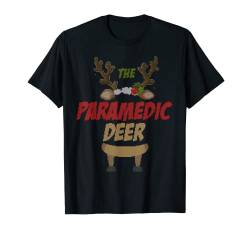 The Paramedic Rentier Family Matching Group Ugly Christmas T-Shirt von The Ugly Christmas Raindeer Family Holiday Apparel