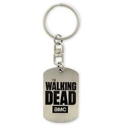 Unbekannt The Walking Dead Schlüsselanhänger Logo, silberfarben aus Metall von The Walking Dead