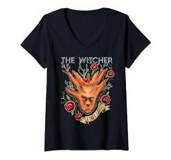 The Witcher Book of Beasts Eskel Leshy Fan-Erinnerungsstücke T-Shirt mit V-Ausschnitt von The Witcher