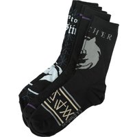 The Witcher - Gaming Socken - Destiny - EU39-42 bis EU43-46 - Größe EU 39-42 - multicolor  - EMP exklusives Merchandise! von The Witcher