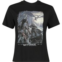 The Witcher - Gaming T-Shirt - Sea Monster - S bis XXL - für Damen - Größe L - schwarz von The Witcher