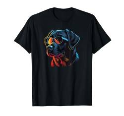 Dad Mom Cool Dog Sonnenbrille – schwarzer Labrador T-Shirt von The Woof Wardrobe