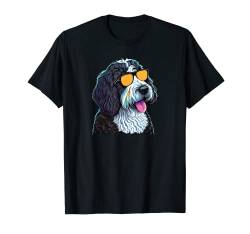 Dad Mom Coole Hundesonnenbrille – Bernedoodle T-Shirt von The Woof Wardrobe