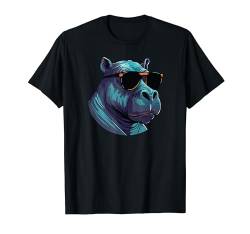 Dad Mom Coole Sonnenbrille - Lustiges Nilpferd T-Shirt von The Woof Wardrobe