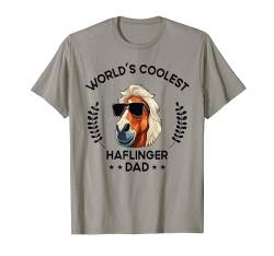 Das coolste Pferd der Welt Papa - Farmer Haflinger T-Shirt von The Woof Wardrobe