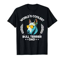 Der coolste Hund der Welt, Papa Papa, Bullterrier für Herren T-Shirt von The Woof Wardrobe