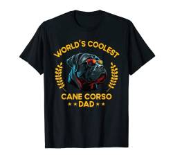 World's Coolest Dog Dad Papa – Herren Cane Corso T-Shirt von The Woof Wardrobe