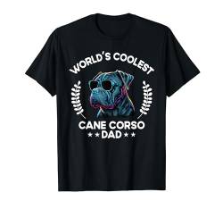 World's Coolest Dog Dad Papa – Herren Cane Corso T-Shirt von The Woof Wardrobe