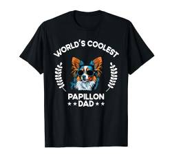 World's Coolest Dog Dad Papa – Herren Papillon T-Shirt von The Woof Wardrobe