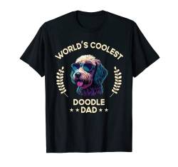 World's Coolest Dog Dad Papa – Men Doodle T-Shirt von The Woof Wardrobe