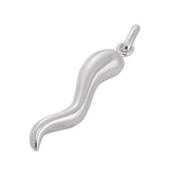 TheCharmworks Sterlingsilber Cornicello Horn Charm Anhänger von TheCharmworks