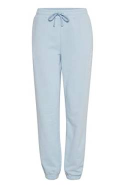 TheJoggConcept JCSafine Damen Hose Sweatshose Sporthose Jogginghose mit Kordeln Regular Fit, Größe:2XL, Farbe:Cashmere Blue (144115) von TheJoggConcept