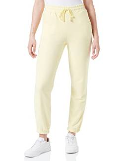 TheJoggConcept JCSafine Damen Hose Sweatshose Sporthose Jogginghose mit Kordeln Regular Fit, Größe:S, Farbe:Lemon Meringue (120711) von TheJoggConcept