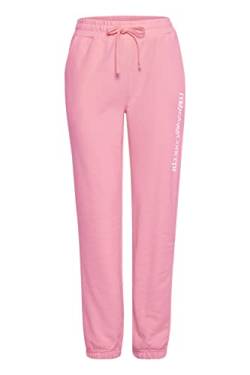 TheJoggConcept JCSafine Damen Hose Sweatshose Sporthose Jogginghose mit Kordeln Regular Fit, Größe:XL, Farbe:Rosebloom (152214) von TheJoggConcept