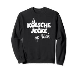 Kölsche Jecke Op Jöck (Weiß) Kölsch Köln Sweatshirt von TheShirtShops Köln T-Shirts und Geschenke