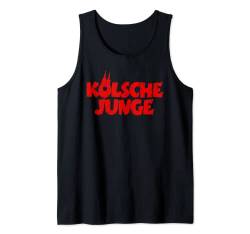 Kölsche Junge (Vintage Rot) Jungs und Männer aus Köln Tank Top von TheShirtShops Köln T-Shirts und Geschenke