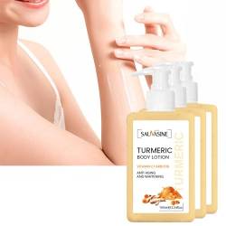 (3 Stück) Anti-Oxidationsserum mit Kurkuma zur Aufhellung der Haut, Aufhellungslotion für den Körper, feuchtigkeitsspendende Hautpflegeprodukte zur Verringerung der Hautalterung von TheSosy