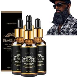 Beard Growth Essential Oil, Exquisite Beard Care, Make your beard more stylish, 7-day Regeneration Essence Hair Loss Beard Growth Essence (4 Stück) von TheSosy