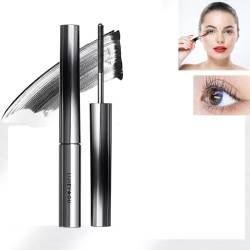 Judydoll – 3D Curling Eyelash Iron Mascara, Judy Doll Iron Brush Mascara, Bristleless Washable Extra Slim Metal Mascara, Waterproof, Long Lasting, No Flaking, No Clumping (Schwarz – 1 Stück) von TheSosy