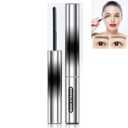 Judydoll – 3D Curling Eyelash Iron Mascara, Judy Doll Iron Brush Mascara, Judydoll Mascara, Bristleless Washable Extra Slim Metal Mascara, Waterproof, Long Lasting (1 Stück) von TheSosy