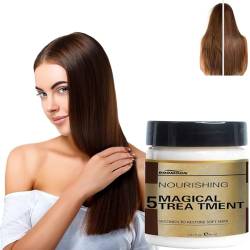 TheSosy Vikada Magical Treatment – 5 Sekunden zum Wiederherstellen von weichem Haar, Vikada Hair Repair Cream, magische Behandlung von Keratin Magic Hair Treatment for Dry Damaged Hair von TheSosy