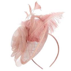 Theaque 1 Set Fascinators Hut Haarspangen für Frauen Kirche Tee Party Stirnband Hochzeit Stirnband von Theaque