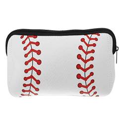 Theaque Baseball Make-up Tasche Reisetasche Kosmetiktasche Multifunktionale Kulturtasche für Frauen von Theaque