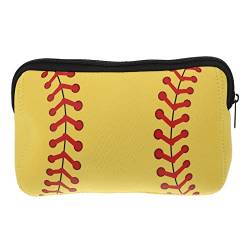 Theaque Baseball Make-up Tasche Reisetasche Kosmetiktasche Multifunktionale Kulturtasche für Frauen von Theaque