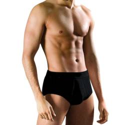 Thebakis Herren Slip,Unterhosen Unterwäsche Feinripp Slip (Spar-Set, 6-St) Premium Qualität Schwarz XXXL von Thebakis