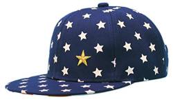 Thenice Kind Hip-Hop Sterne Cap Baseball Kappe Hut (Hip Hop-Marine) von Thenice