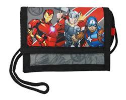 Theonoi Geschenkidee Kinder Geldbörse Geldbeutel Portemonnaie Brieftasche Brustbeutel (Avengers) von Theonoi