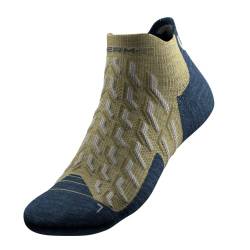 Thermic - Trekking Cool Ankle Low Socks - 42/44, grau, 42-44 von Therm-ic
