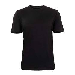 Thermowave Merino Cooler TruLite Merinowolle T-Shirt Herren - 150 GSM Herren Basis T-Shirt - Bambus und Merinowolle Unterhemd mit Rundhalsausschnitt, L von Thermowave