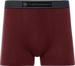 Thermowave Merino Life Unterwäsche Männer - Merino Wolle Boxershorts - Anti Geruch Sport Unterwäsche Männer - 160GSM Dehnbare Herrenunterwäsche Merinowolle, M von Thermowave