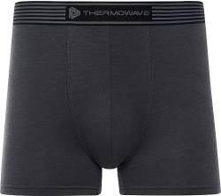 Thermowave Merino Life Unterwäsche Männer - Merino Wolle Boxershorts - Anti Geruch Sport Unterwäsche Männer - 160GSM Dehnbare Herrenunterwäsche Merinowolle, S von Thermowave