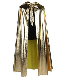 Space Umhang mit Kapuze Galaxy | Gold - Alien Kostüm von Thetru