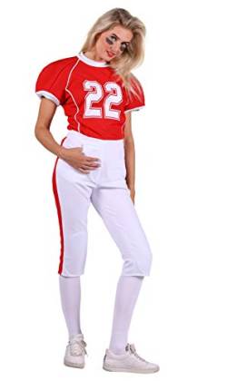 Thetru American-Football-Kostüm für Damen | Größe XS | American Footballkostüm für Frauen (XS) von Thetru