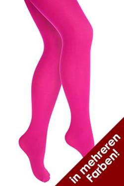 Thetru Damen-Strumpfhose in pink | Größe S/M | Blickdichte-Strumpfhosen für Karneval und Fasching (pink) von Thetru