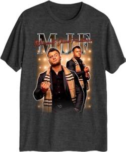 AEW All Elite Wrestling MJF Maxwell Jacob Friedman Mens and Womens Short Sleeve T-T-Shirts Hemden(Medium) von ThicC